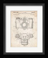 Photographic Camera With Coupled Exposure Meter Patent - Vintage Parchment Fine Art Print