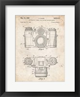 Photographic Camera With Coupled Exposure Meter Patent - Vintage Parchment Fine Art Print