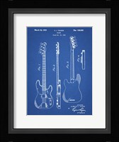Guitar Patent - Blueprint Fine Art Print