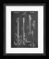Guitar Patent - Chalkboard Fine Art Print