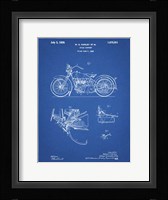 Cycle Support Patent - Blueprint Fine Art Print