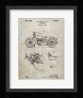 Cycle Support Patent - Sandstone Fine Art Print