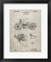 Cycle Support Patent - Sandstone Fine Art Print