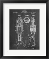 Explosive Missile Patent - Chalkboard Fine Art Print