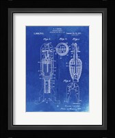 Explosive Missile Patent - Faded Blueprint Fine Art Print
