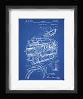 Aircraft Propulsion & Power Unit Patent - Blueprint Fine Art Print