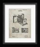 Photographic Camera Patent - Sandstone Fine Art Print