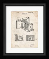 Photographic Camera Patent - Vintage Parchment Fine Art Print