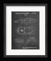 Vehicle Body Patent - Chalkboard Fine Art Print