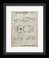 Vehicle Body Patent - Sandstone Fine Art Print