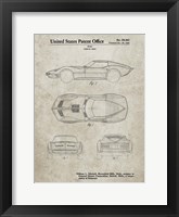 Vehicle Body Patent - Sandstone Fine Art Print