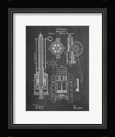 Machine Gun Patent - Chalkboard Fine Art Print