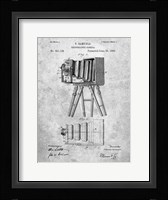 Photographic Camera Patent - Slate Fine Art Print