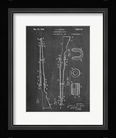 Semi-Automatic Rifle Patent - Chalkboard Fine Art Print