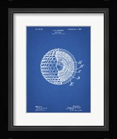 Golf Ball Patent - Blueprint Fine Art Print