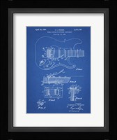 Tremolo Device for Stringed Instruments Patent - Blueprint Fine Art Print