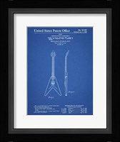 Stringed Musical Instrument Patent - Blueprint Fine Art Print