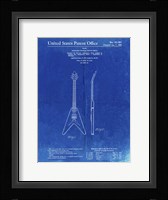 Stringed Musical Instrument Patent - Faded Blueprint Fine Art Print