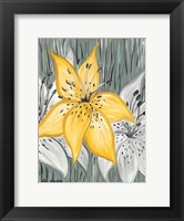 Tiger Lily in Yellow Fine Art Print