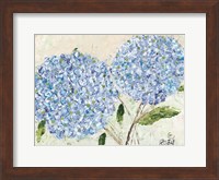 Blue Hydrangeas I Fine Art Print