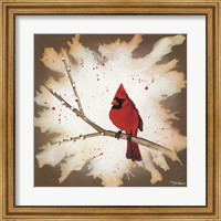 Weathered Friends - Cardinal Fine Art Print