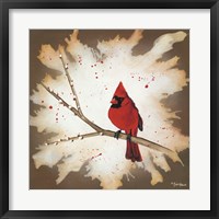 Weathered Friends - Cardinal Fine Art Print