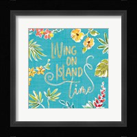 Tropical Oasis VI Framed Print