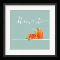 Underlined Fall V Color Framed Print