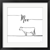 Underlined Farm VII Fine Art Print