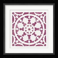 Hacienda Tile VI Framed Print
