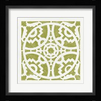 Hacienda Tile IV Framed Print