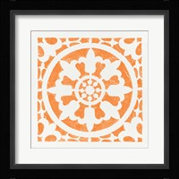 Hacienda Tile II Framed Print