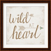 Wild at Heart Beige Fine Art Print