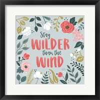 Wildflower Daydreams I Framed Print