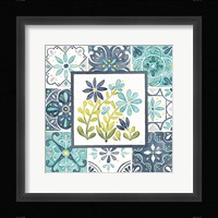 Garden Getaway Patchwork II Framed Print