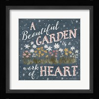 Blooming Garden IV Framed Print