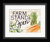 Life on the Farm Sign IV Framed Print