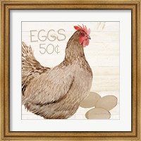 Life on the Farm Chicken III Fine Art Print