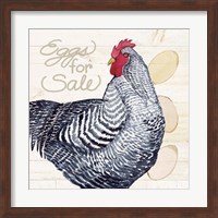 Life on the Farm Chicken I Fine Art Print
