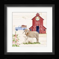 Life on the Farm IV Framed Print