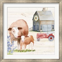 Life on the Farm I Fine Art Print
