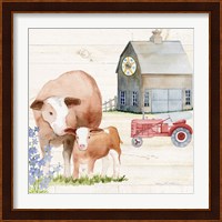 Life on the Farm I Fine Art Print