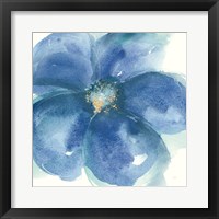 Indigo Mint IV Framed Print