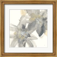 Gray and Silver Flowers II Fine Art Print
