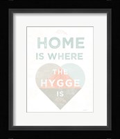 Cozy Hygge I Dark Framed Print
