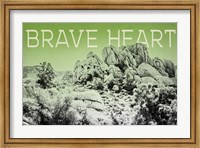 Ombre Adventure V Brave Heart Fine Art Print