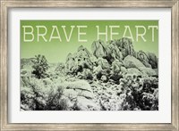 Ombre Adventure V Brave Heart Fine Art Print