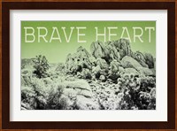 Ombre Adventure V Brave Heart Fine Art Print