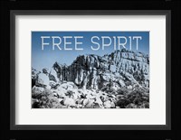 Ombre Adventure VI Free Spirit Framed Print