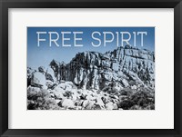 Ombre Adventure VI Free Spirit Framed Print